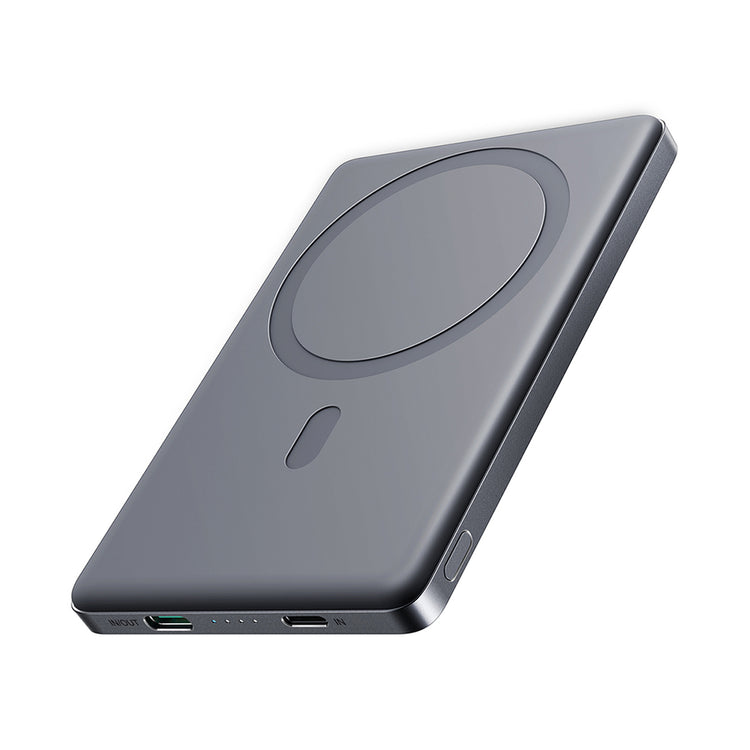 1762876978engplPowerbankJoyroomJRPBM085000mAh20Wultrathinwithinductivecharginggray1725771